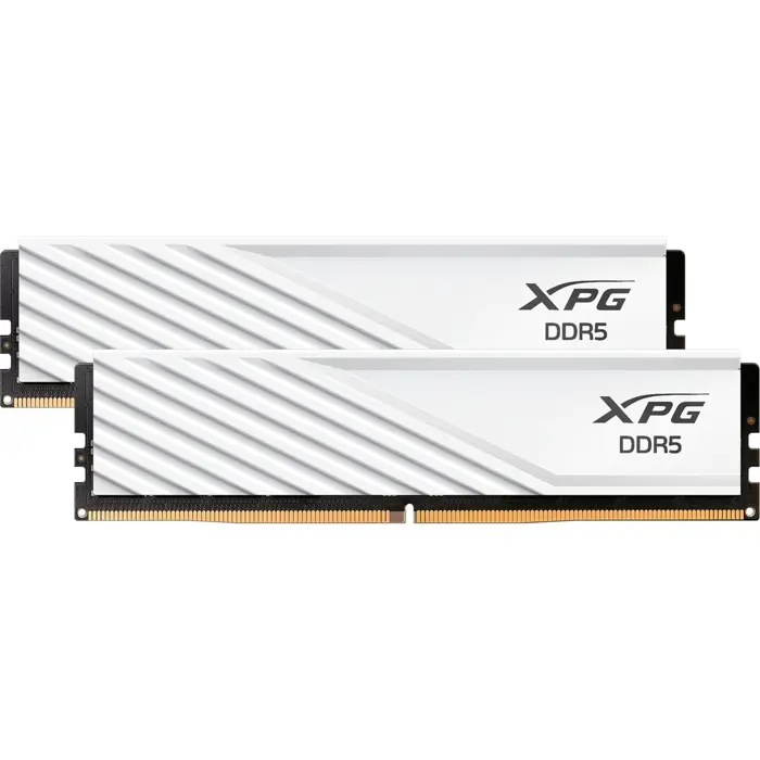 ADATA DDR5 - 32GB - 6000 - CL - 30 (2x 16 GB) dual kit, memory (white, AX5U6000C3016G-DTLABWH, XPG Lancer Blade, INTEL XMP, AMD EXPO)