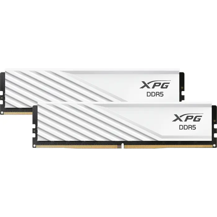 ADATA DDR5 - 32GB - 6000 - CL - 36 (2x 16 GB) dual kit (white, AX5U6000C3616G-DTLABWH, XPG Lancer Blade, INTEL XMP, AMD EXPO)