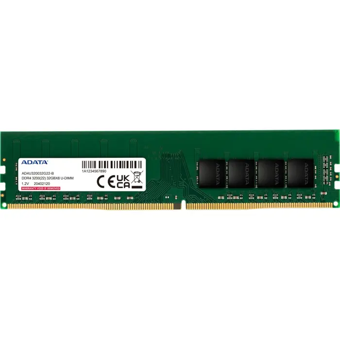 ADATA DIMM 16 GB DDR4-3200 (1x 16 GB) (green, AD4U320016G22-SGN, Premier)
