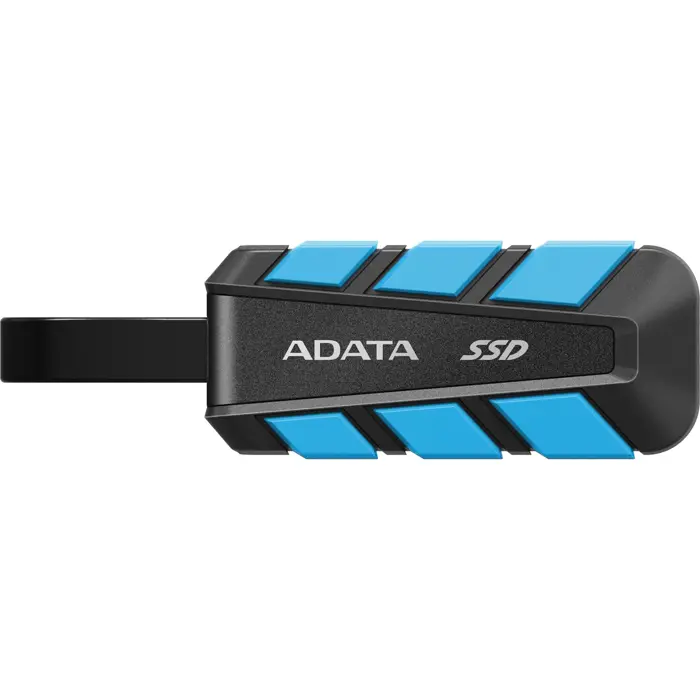 ADATA External SC740 1 TB, External SSD black/blue, USB-C 3.2 Gen 2 (10 Gbit/s)