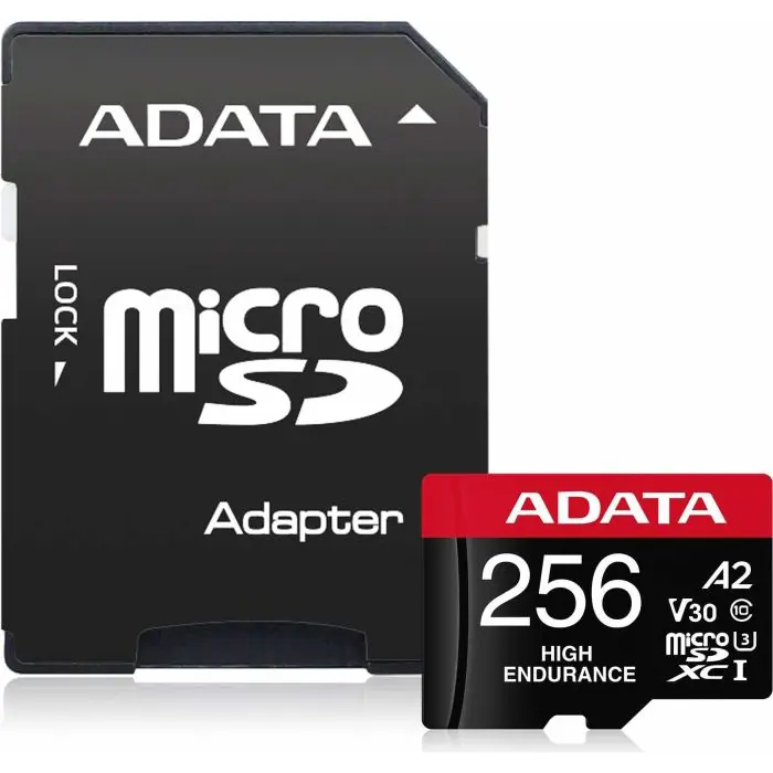 ADATA microSD 256GB High End UHS-I U3 + Adapter