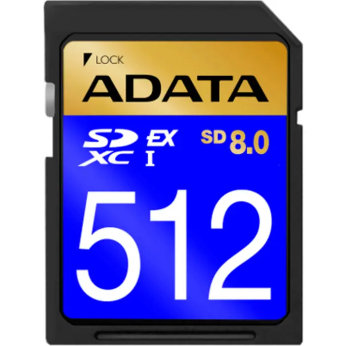 ADATA Premier Extreme SDXC SD8.0 512 GB, memory card black, SD Express, UHS-I U3, Class 10, V30