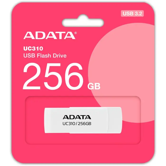 ADATA UC310 256 GB, USB stick (white, USB-A 3.2 Gen 1)