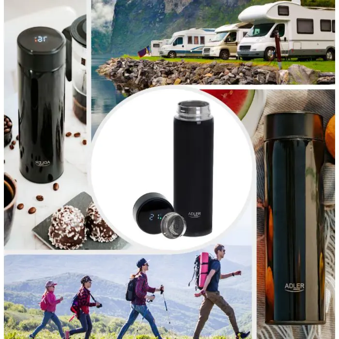 Adler Thermos with LED touch screen AD4506BK