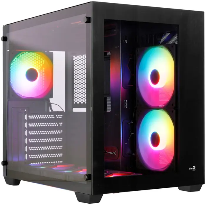 Aerocool Dryft-BK-v2 , tower case (black)
