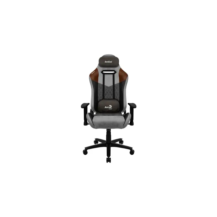 Aerocool DUKE AeroSuede Universal gaming chair Black, Brown, Grey