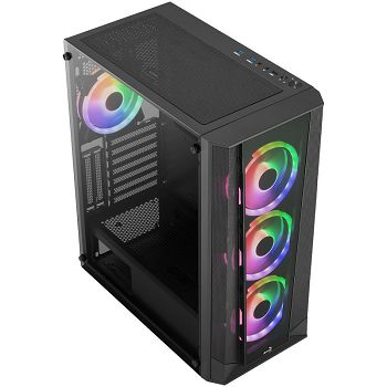 Aerocool Prism ARGB Midi-Tower kućište, Tempered Glass - crno ACCM-PB29143.11