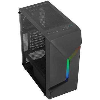 Aerocool Scape-G-BK-v1 Midi-Tower kućište, Tempered Glass - crno ACCM-PV36013.11