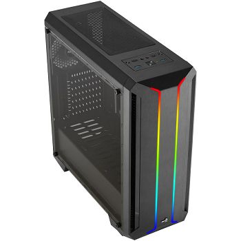 Aerocool Skyline ARGB V1 Midi-Tower kućište, Acrilno staklo - crno ACCM-PV39012.11