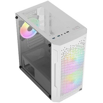 Aerocool Trinity Mini-Tower V2 kućište, Tempered Glass - bijelo ACCS-PV32033.21