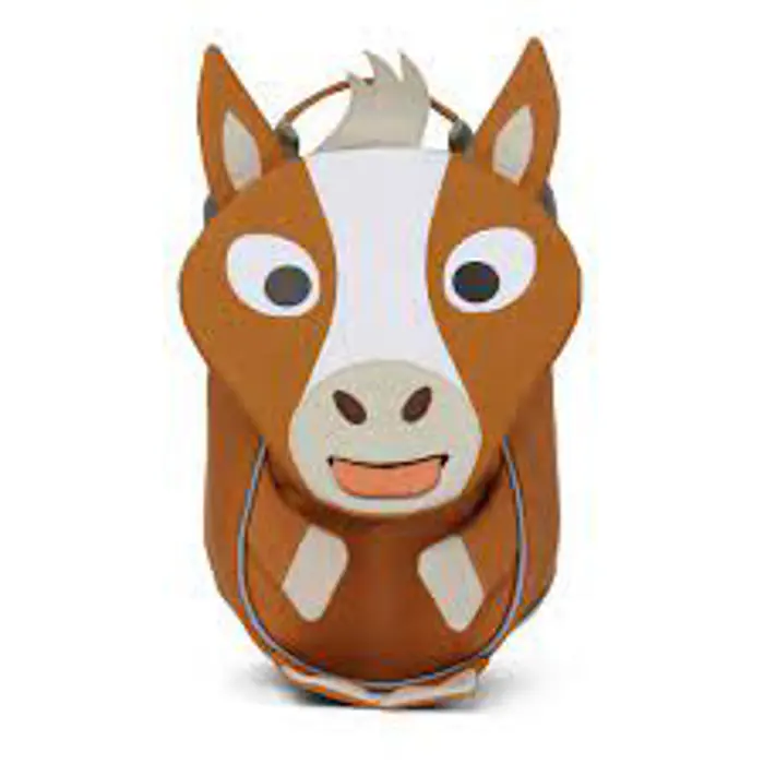 Affenzahn Small Backpack Horse brown / white - AFZ-FAS-001-045