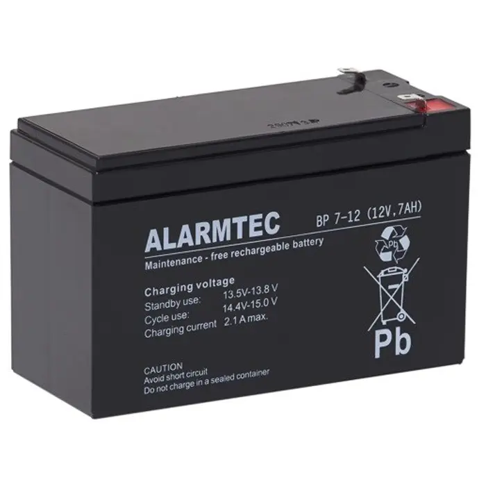 AGM ALARMTEC BP Series Battery 12V 7Ah