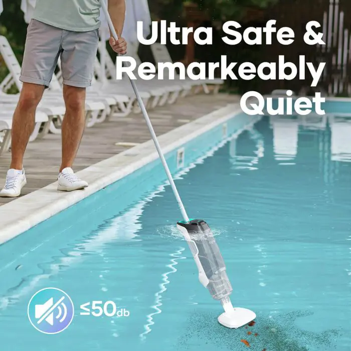 AIPER Pilot H2 handheld battery vacuum cleaner for the pool
