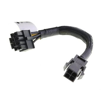 Akasa 4-Pin ATX12V na 8-Pin EPS12V Adapter - 15 cm AK-CBPW10-15BK