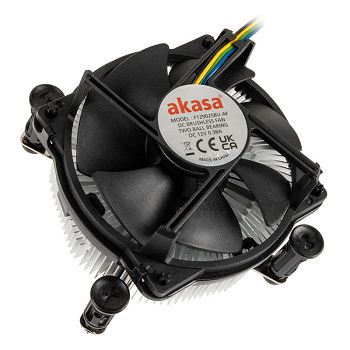 Akasa AK-CC6606BP01 Low Profile CPU-hladnjak - Socket LGA 1700, 63,2mm visok AK-CC6606BP01