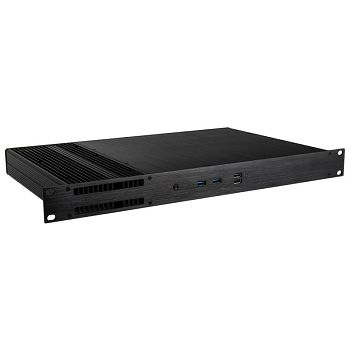 Akasa Galileo TU3 Thin-Mini-ITX 1U Kućište, OEM - crno A-ITX29-M1B