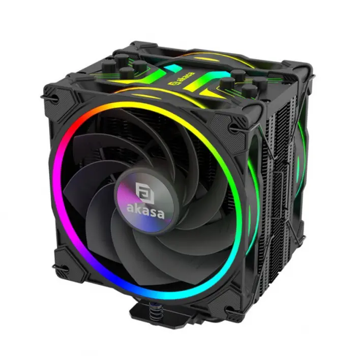 Akasa H4 Plus CPU cooler + AR12 Reverse Blade Fan-AK-CC4022KT01