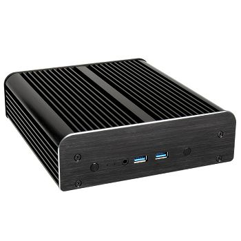 Akasa Newton S UCFF Case (Intel NUC), 65W PSU, OEM - black A-NUC15-M1B06E