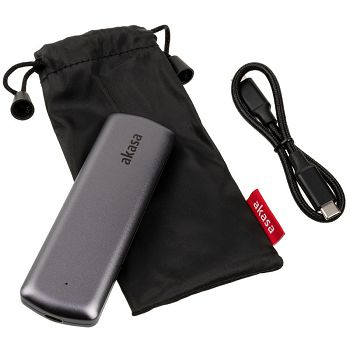 Akasa Portable M.2 SATA/NVMe SSD to USB-C 3.2 Gen 2 AK-ENU3M2-05