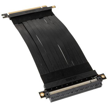 Akasa Riser Black X2, Premium PCIe 3.0 x 16 Riser Cable, 20cm - black AK-CBPE01-20B