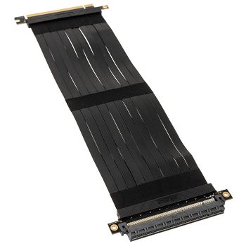 Akasa Riser Black X3, Premium PCIe 3.0 x 16 Riser Cable, 30cm - black AK-CBPE01-30B