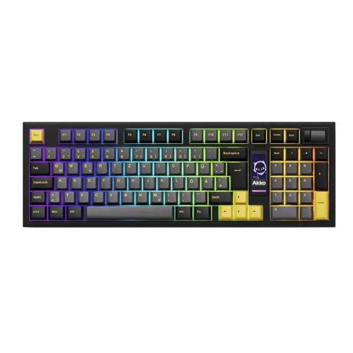 Akko 5098B PlusBlack and Gold Gaming Tastatur mit Diplay - V3 Piano Pro-6925758631921