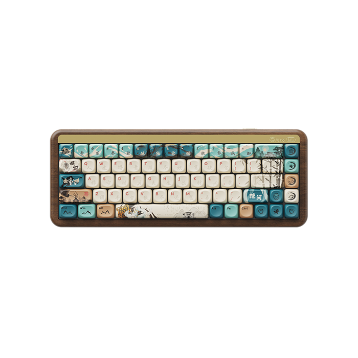 AKKO MU01 Joy of Life Gaming-Tastatur, RGB - 65%, Botany-Switches, ANSI-Layout (US)-6925758630740