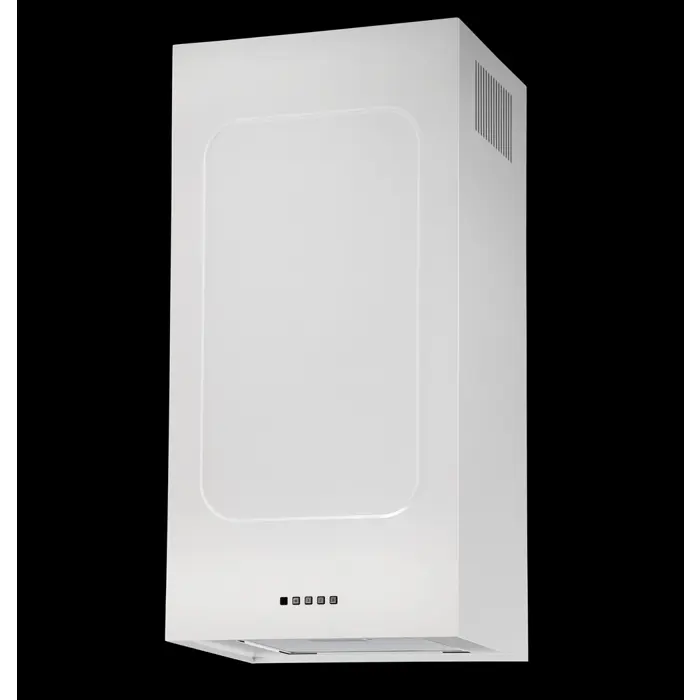 Akpo WK-12 Carmen white semi-matt T800 linear LED cooker hood