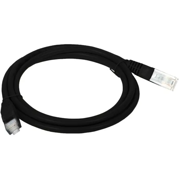 Alantec KKU5CZA2 networking cable Black 2 m Cat5e U/UTP