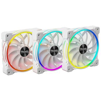 Alpenföhn 120mm Wing Boost 3 ARGB High Speed PWM fan, triple - white 84000000165