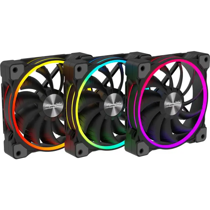 Alpenföhn Wing Boost 3 3pcs HS 120x120x25 - ARGB -High speed