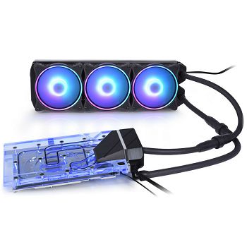 Alphacool Eiswolf 2 GPU AIO 360mm RTX 3090 Founders Edition with Backplate 