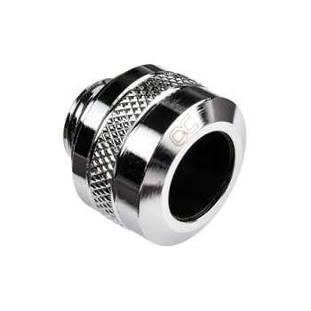 Alphacool Icicle PRO Connection 13mm Hardtube Fitting G1/4 - chrome 