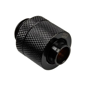 Alphacool HF connection straight G1/4 inch AG to 13/10mm - black 