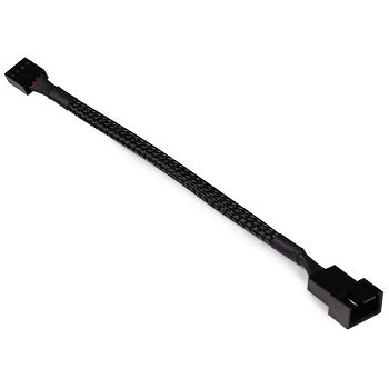 Alphacool fan cable 4-pin to 4-pin extension 15cm - black 18673