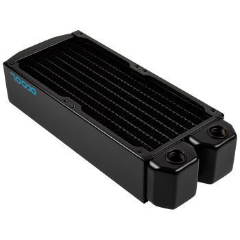 Alphacool NexXxoS XT45 Full Copper 92mm Dual Radiator - black 14227