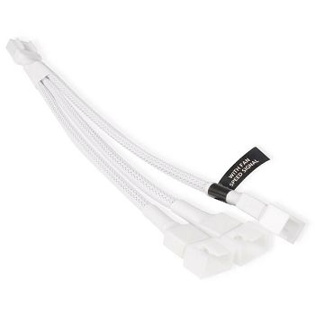 Alphacool Y-splitter 4-pin to 3x 4-pin PWM 15cm - white 18725