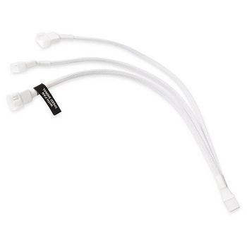 Alphacool Y-splitter 4-pin to 3x 4-pin PWM 30cm - white 18726