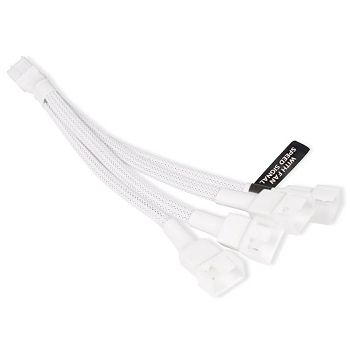 Alphacool Y-splitter 4-pin to 4x 4-pin PWM 15cm - white 18728