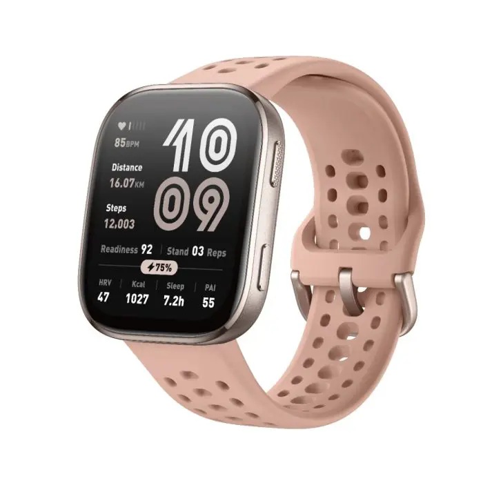 Amazfit Bip 6 pametna ura – AMOLED zaslon, GPS, roza
