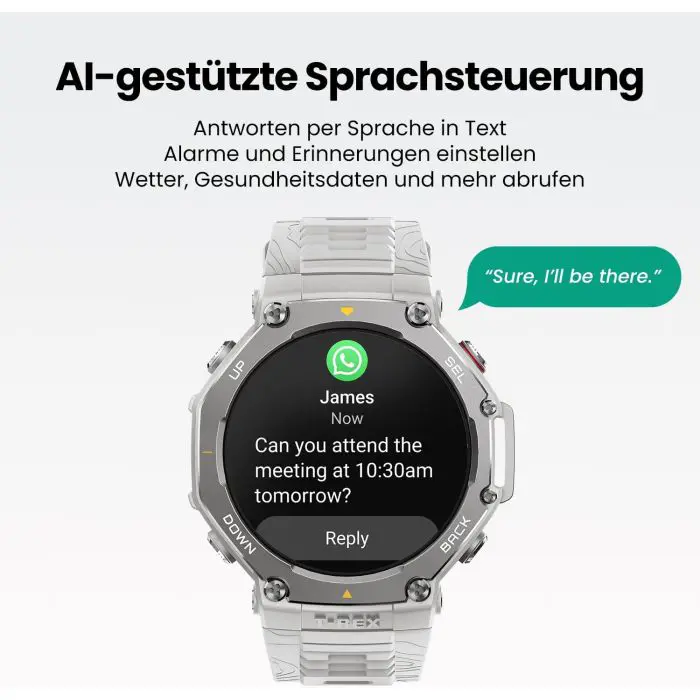 Amazfit t-rex 3 smartwatch, gray