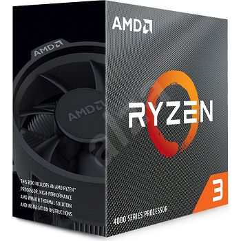 AMD Ryzen 3 4100, 4C/8T 3,8GHz/4,0GHz, 6MB, AM4