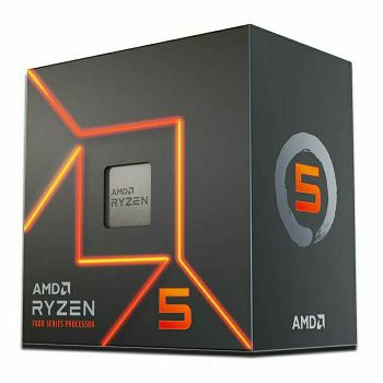 AMD Ryzen 5 6C/12T 7600 (3.8/5.1GHz Boost,65W,AM5) BOX With Cooler