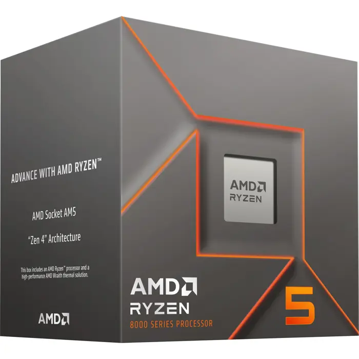 AMD Ryzen 5 8400F - Socket AM5 - processor (boxed version)