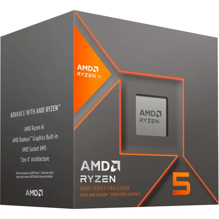 AMD Ryzen 5 8600G - Socket AM5 - processor (boxed version)