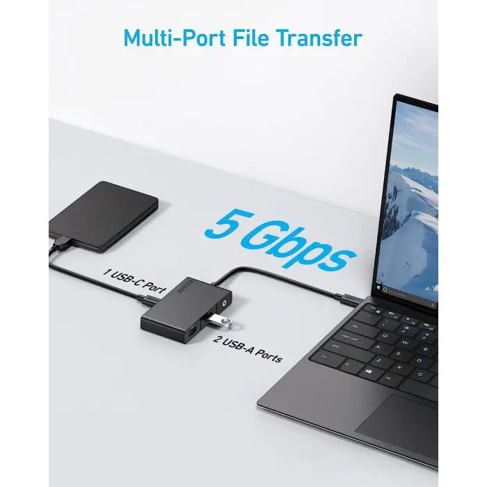Anker 332 USB-C hub, 5 in 1