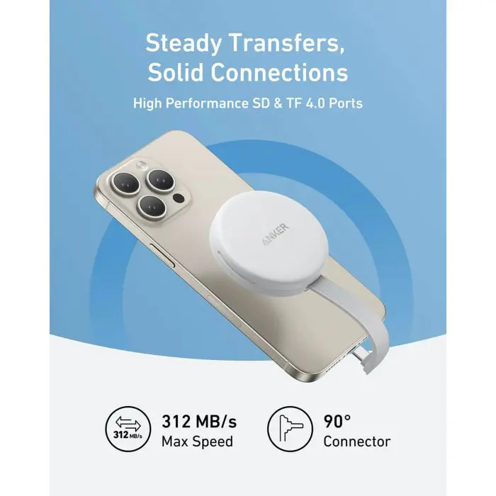 Anker Maggo USB-C Adapter (3-in-1, 10gbps, for iPhone)
