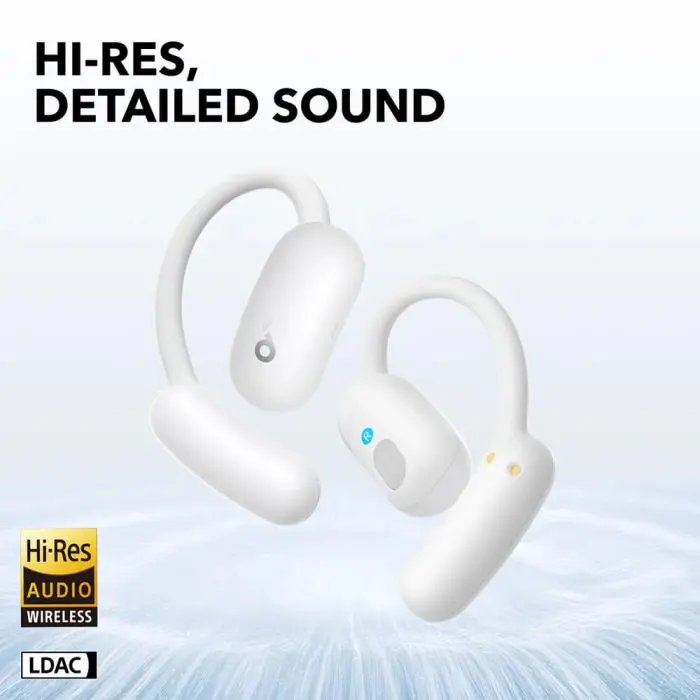 Anker Soundcore aerofit 2 wireless headset, white