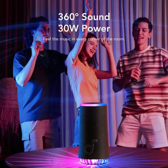 Anker Soundcore portable Bluetooth speaker Glow