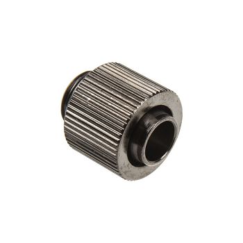 Connection straight G1/4 inch to 13/10mm - compact, nickel black